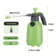 Pump or Pressure Spray Bottle 2L High-Capacity With Side Fill & Built-In Cup